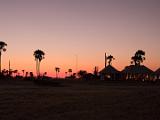 Africa 092 : Africa, Botswana, Hotels and Lodges, Makgadikgadi, Morning Glow, Nature, Palm Trees, San Camp, Travel, Trees